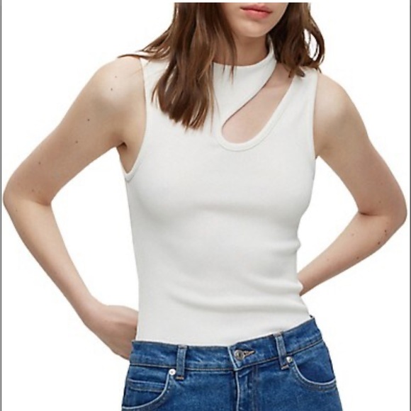BNWT Hugo Boss Draca Cut out Top - Picture 1 of 7
